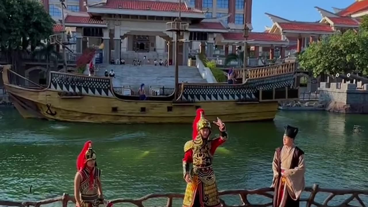 Total want to go to the xiamen around old yard #