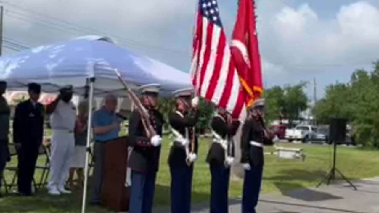 Memorial Day - Panama City, FL - Mosley HS Color Guard