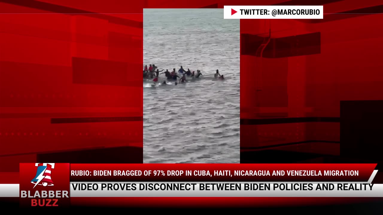 Rubio: Biden Bragged Of 97% Drop in Cuba, Haiti, Nicaragua And Venezuela Migration