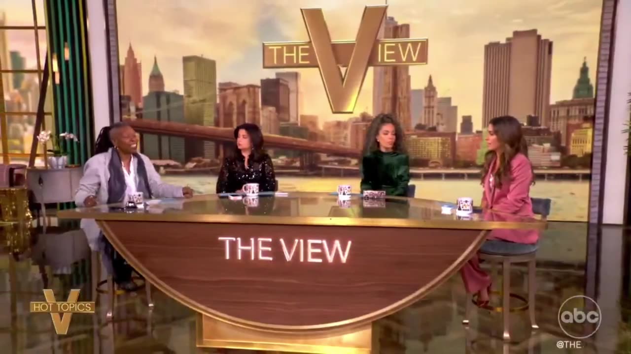 WHOOPI GOLDBERG JUST BLAMED TRUMP FOR THE HUNTER BIDEN PARDON