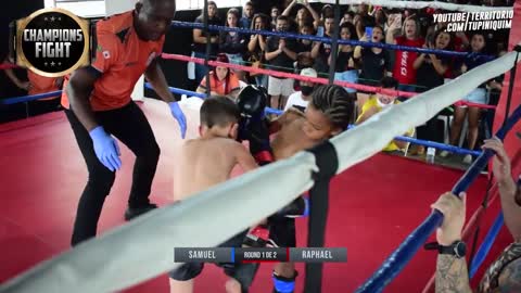 VIRAL!!! Samuel vs Raphael - Champions Fight Kids