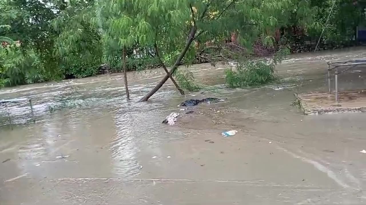 Inundación en Bomba del Amparo