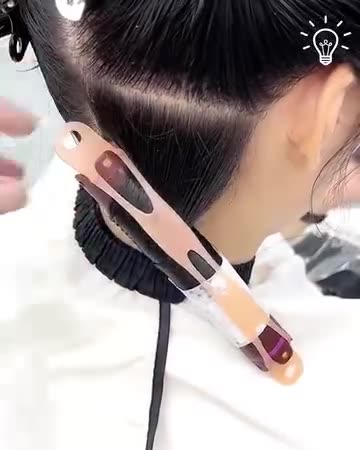 How to easily cut the trendy curtain bangs