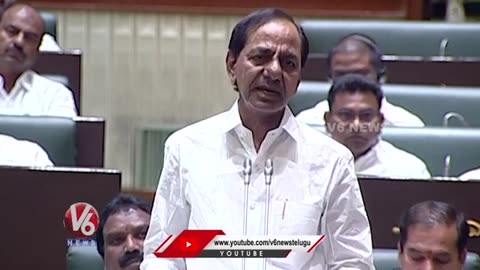 CM KCR Comments On 5 Trillion Economy Of India | Telangana Assembly Budget 2023 | V6 News