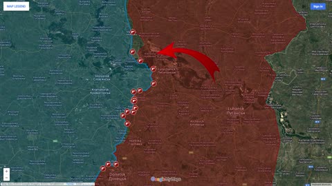 ukrine map today