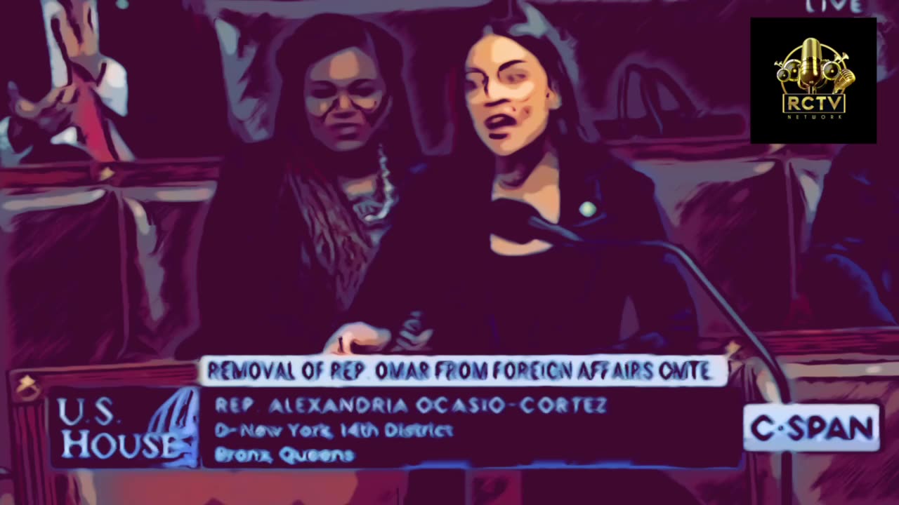 AOC Telling the Story (Ilhan Omar removal)