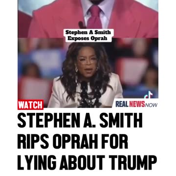 Stephen A. Smith Rips Oprah For Lying About Trump.