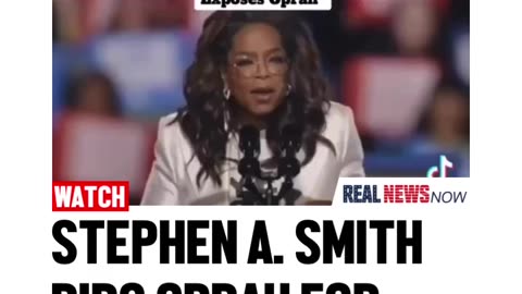 Stephen A. Smith Rips Oprah For Lying About Trump.