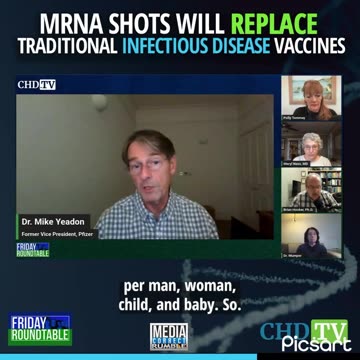 Ex Vice President Of Pfizer - Doctor Michael Yeadon - MRNA Will Replace - Traditional Vaccines EXPOSED