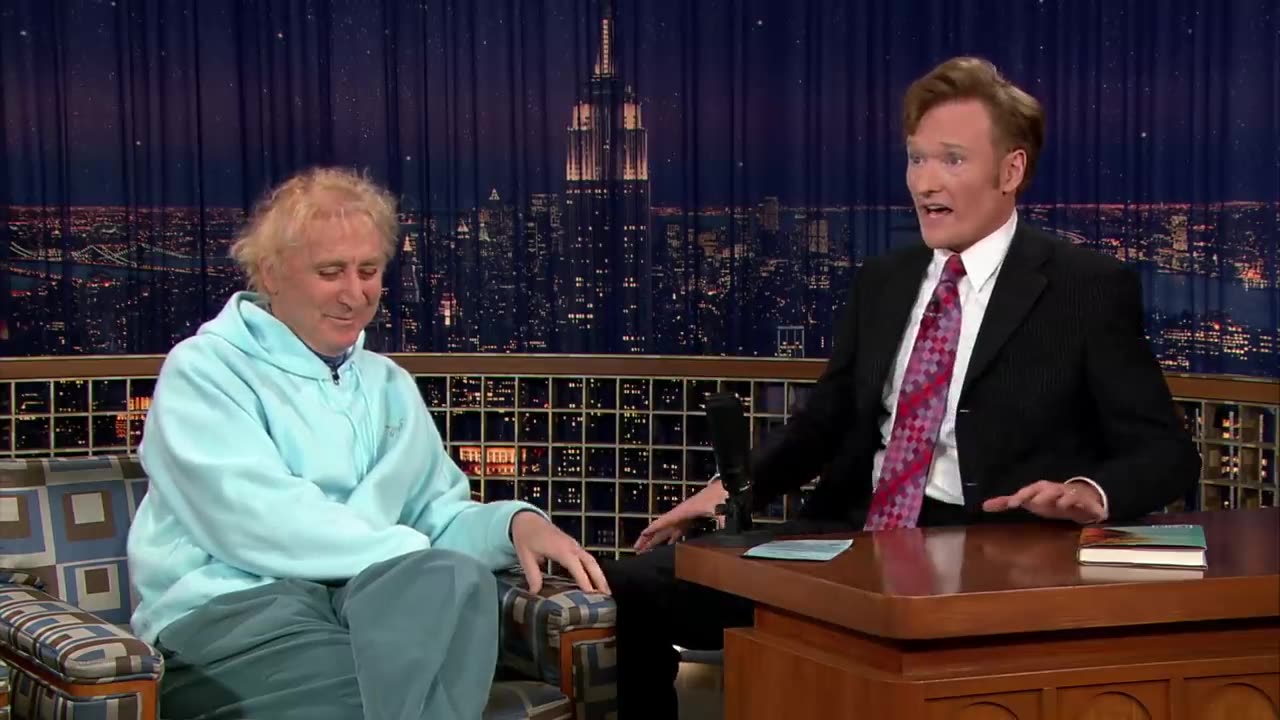 Gene Wilder on Late Night W/ Conan