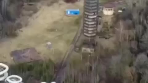 Raw footage of the tesla tower