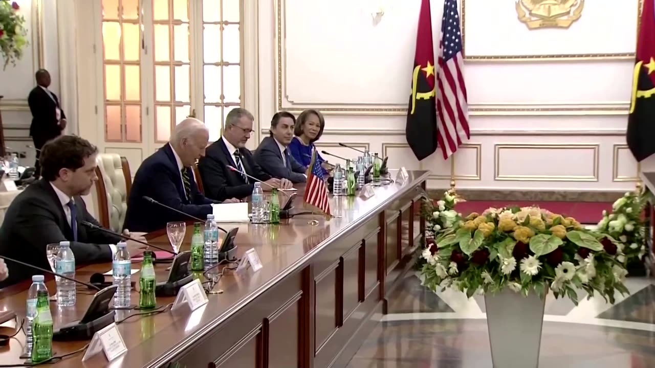 Biden tells Angolan president the US is 'all in on Africa'