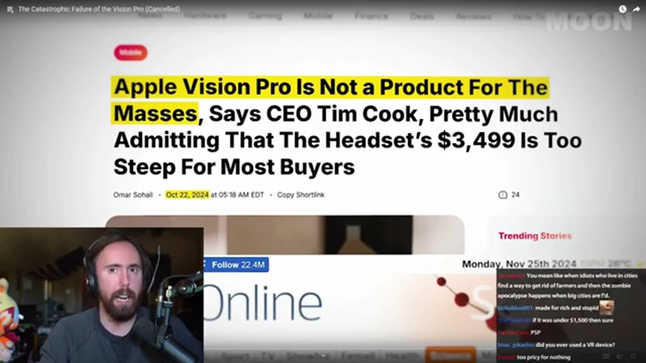 What ever happened to the Apple Vision Pro, Asmon?