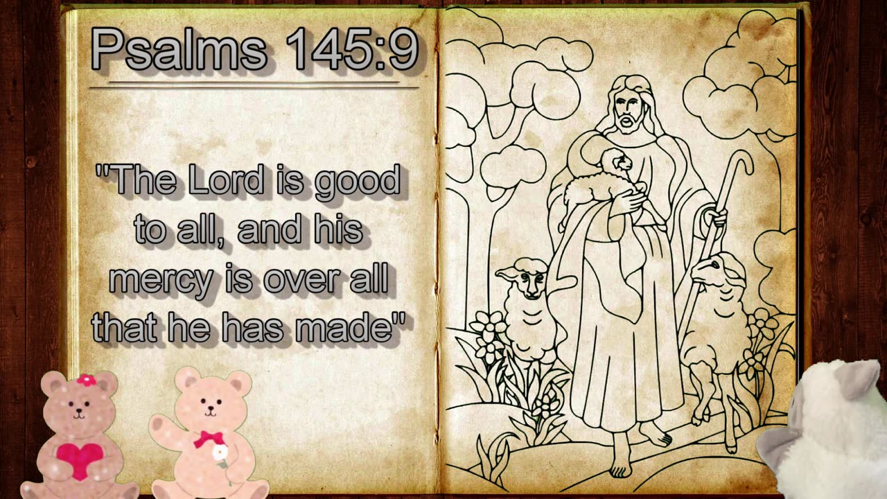 Bible Bears: Psalms 145:9