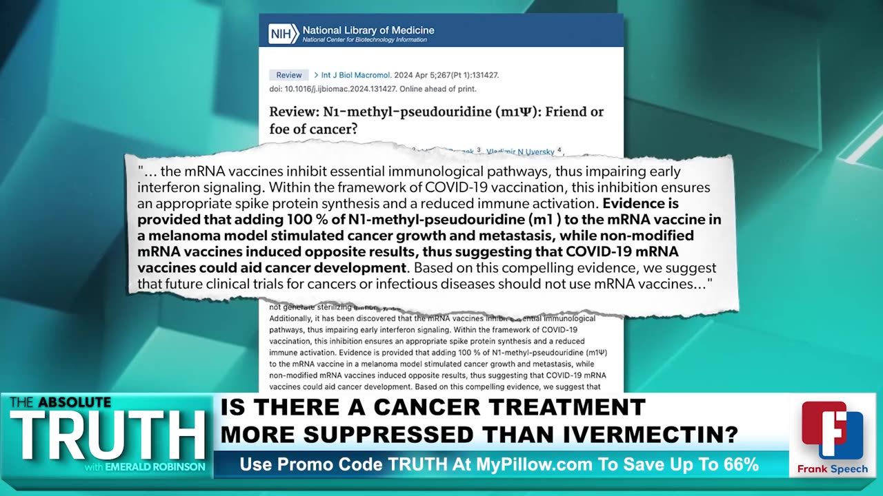 NEW STUDY: MRNA IN COVID VAXX CAUSES CANCER DEVELOPMENT | John Richardson Joins Emerald Robinson