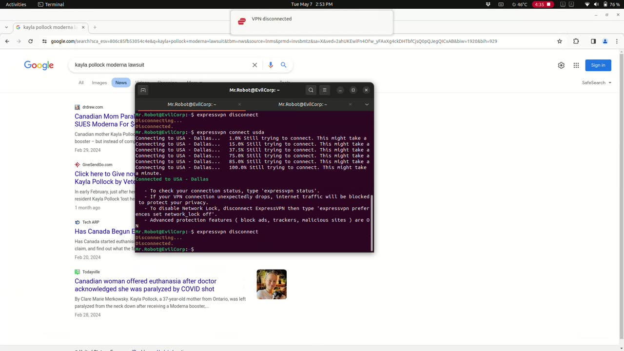 Canada censorship, or Google, or a little of both?
