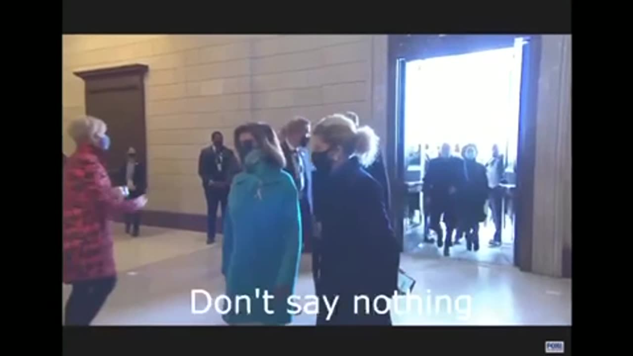 Pelosi W/US Marshalls