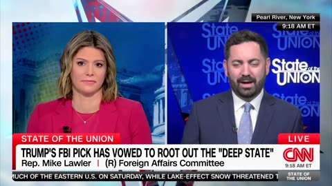 GOP Rep Points Out Obvious When Host Asks Whether Trump's FBI Pick Will Go After 'Political Enemies'