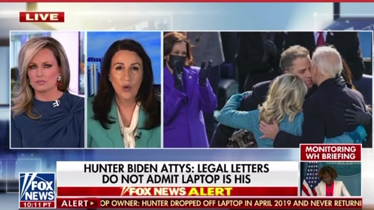 WH to be Pressed on Biden Family Scandals - Hunter Attys Legal Letters Walking back Admission