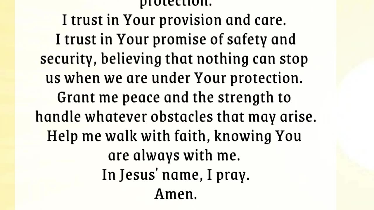 Prayer For Today