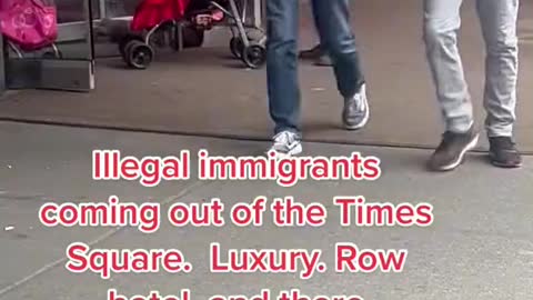 ILLEGAL IMMIGRANTS LIVE IN LUXURY HOTELS IN NYC