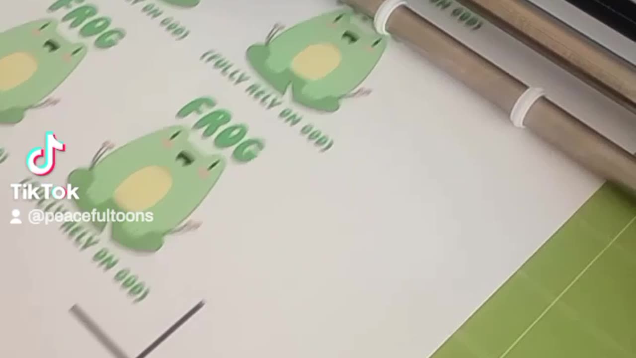 Sticker Cutting Process