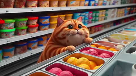 CAT and Ice cream