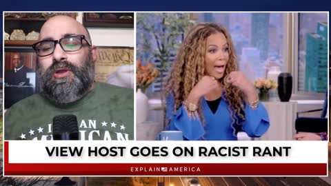 View Host Goes On Racist Rant - Rages Against 'Suburban White Women'