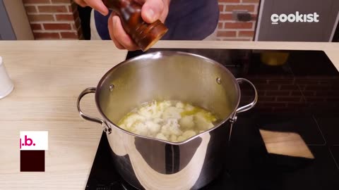 pasta & cauliflower (has to be white).