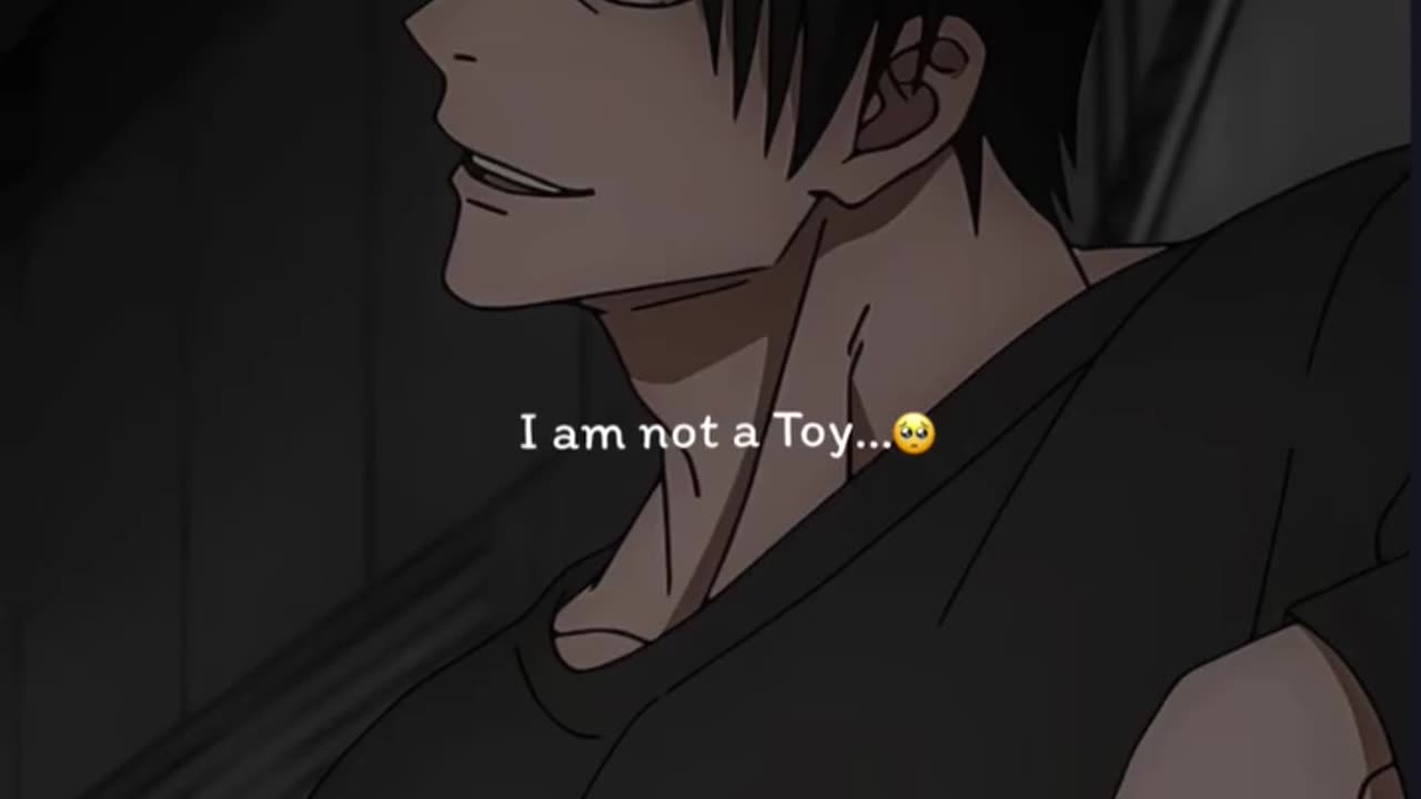 🗣️: I am Not A Toy.. #anime #animeedit #alone #reality #heartlesssays