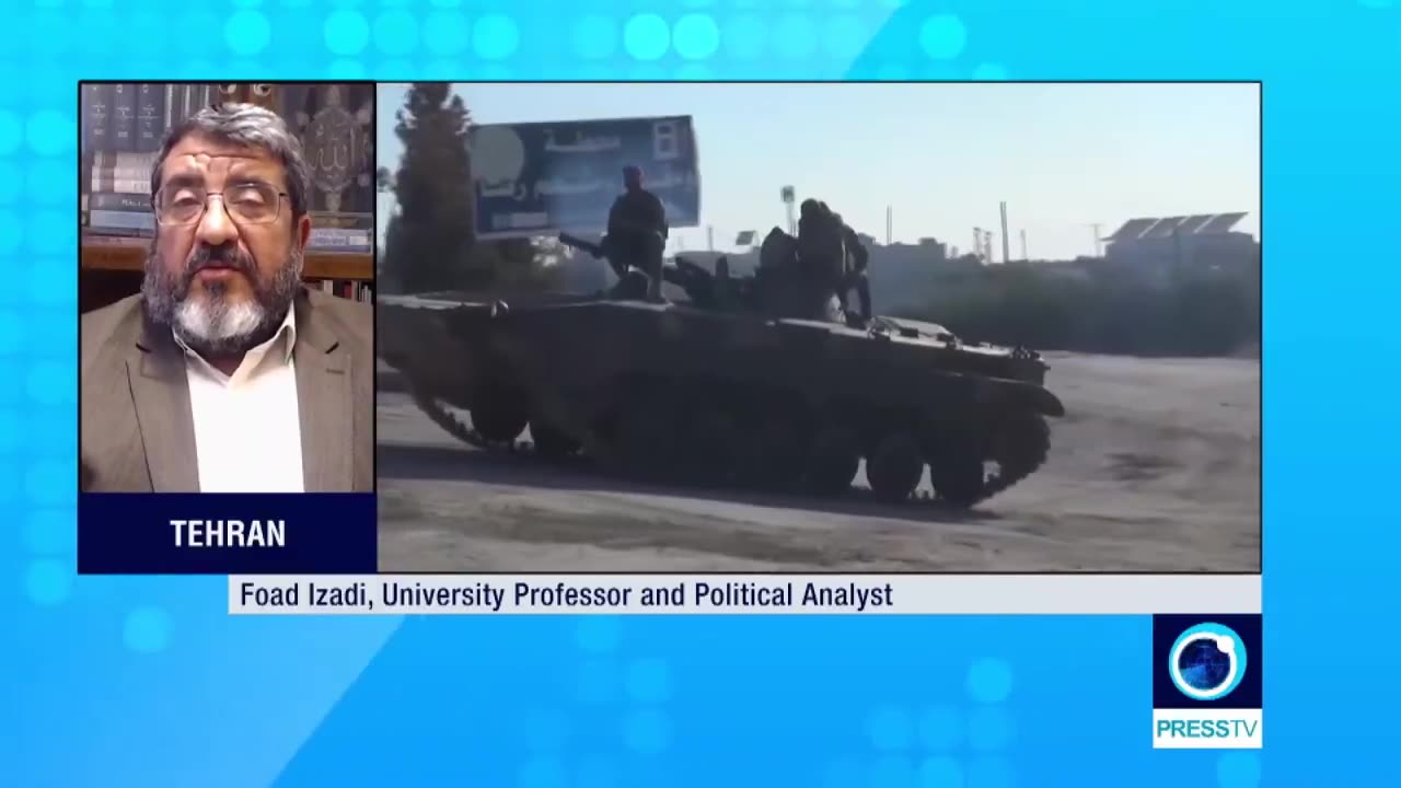 University Professor Foad Izadi explains the foreign motives fueling terrorism in Syria