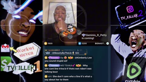 BIG NASTY KREAM LINES TRINA B ABOUT THE DISRESPECT FROM TOMIKAY LIVE