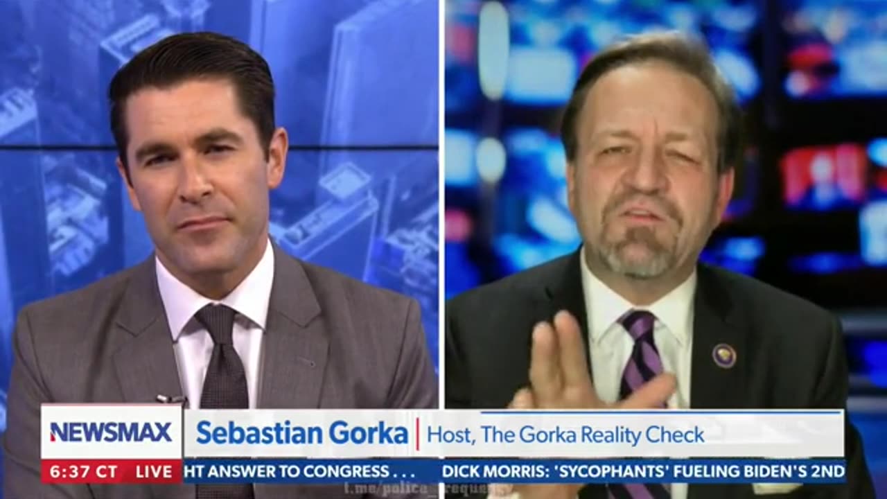 Sebastian Gorka: Donald Trump is "the person who can drain the swamp."