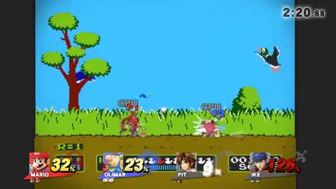 Super Smash Bros 4 Wii U Battle212