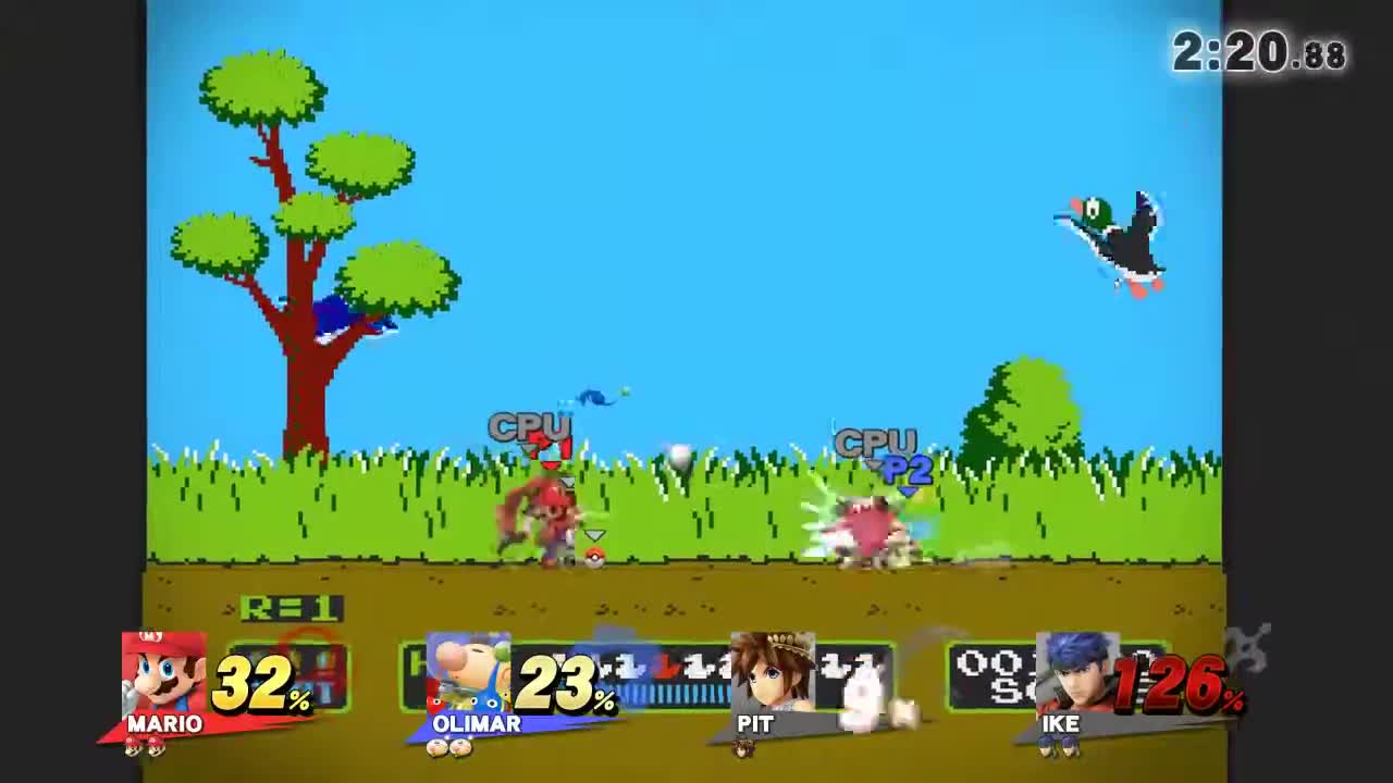 Super Smash Bros 4 Wii U Battle212