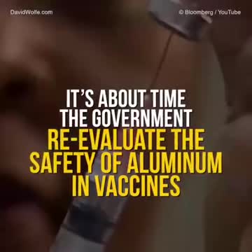 Where aluminum goes in the body after vaccination