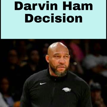 Lakers Make Big Darvin Ham Decision