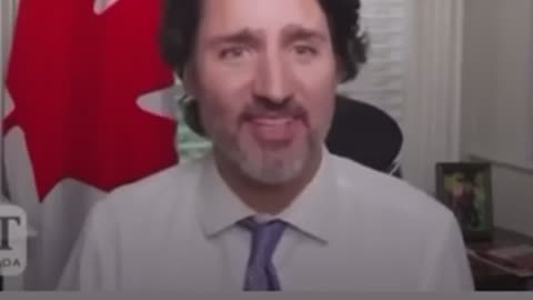 Justin Trudeau react to vaccine