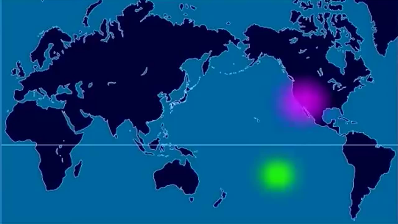 A Time Lapse of every Nuclear explosion since 1945