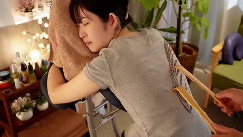 ASMR | The best! Back Scratch Massage for Sleep