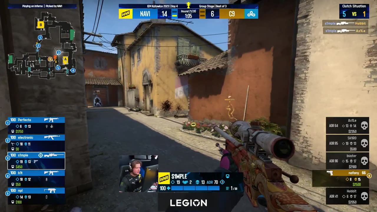 New highlight from IEM 2023 - S1mple ACE