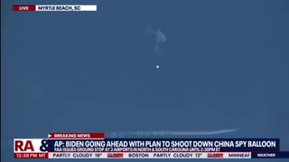 Chinese Spy Balloon Shot Down!