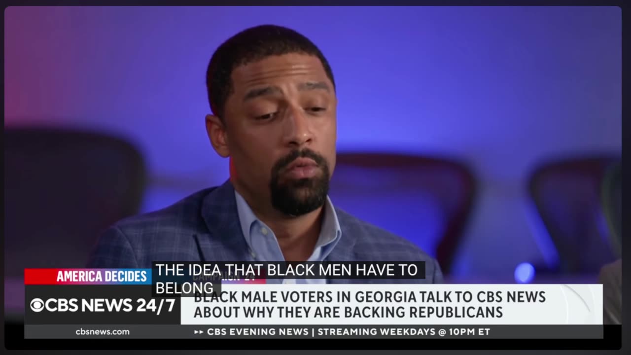 BLACK MEN ARE NOW JUMPING OFF THE DEMOCRATIC SHIPS? LOOKING AT TRUMP?