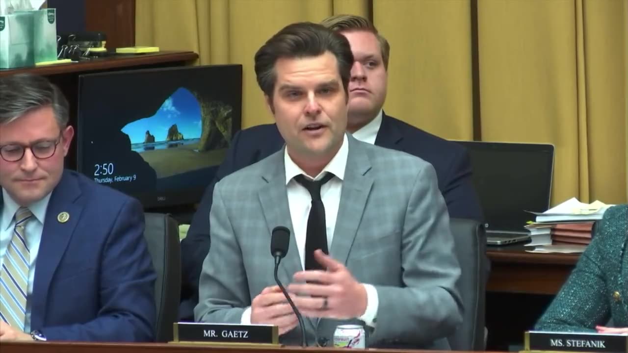 RepMattGaetz Exposing The Swamp's Revolving Door At Weaponization Hearing