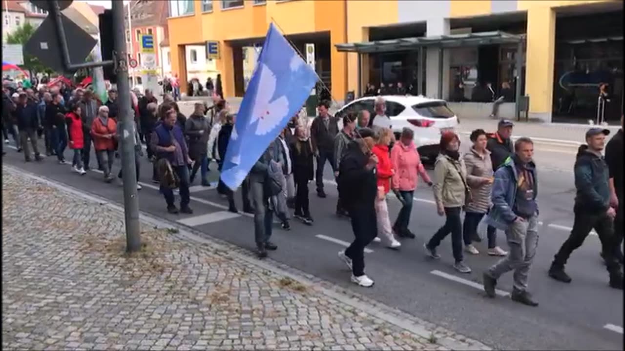 MONTAGSSPAZIERGANG + KFZ - BAUTZEN, 06 05 2024, 170. MAHNWACHE 🕊 - Teil I von II