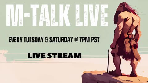 M-TALK LIVE: We live in a clown world... Live at 7pm PST