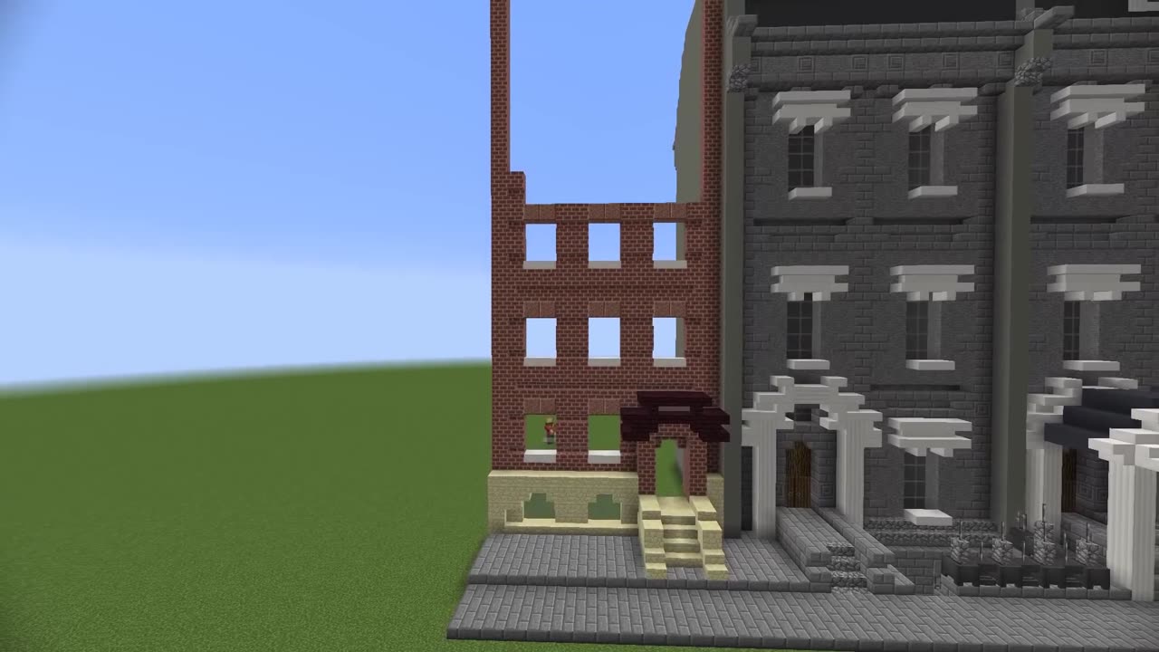 Minecraft Realistic Street Tutorial