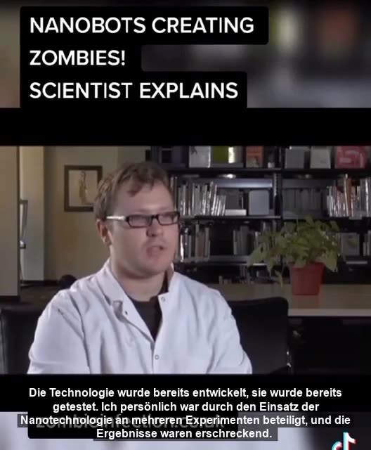 Nanobots vaccine creating zombie