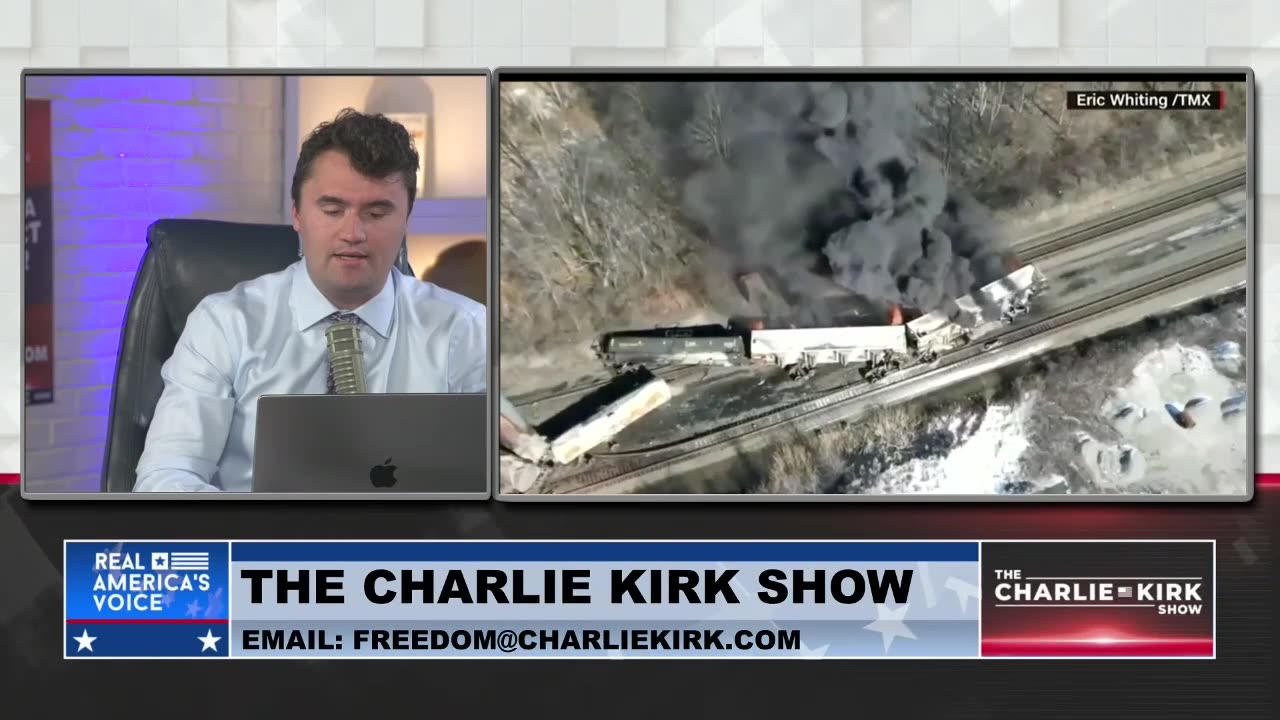 What's Really Going on With the Chemical Explosion in Ohio? Watch.