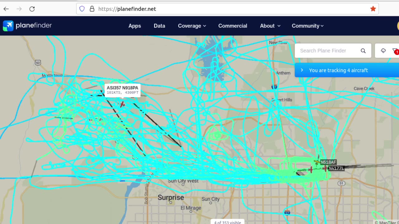 N918PA - gang stalking wittmann az - Feb 4th 2023 - 3pm